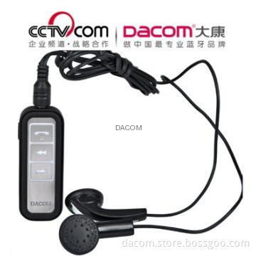 Clip bluetooth stereo headset with LED light